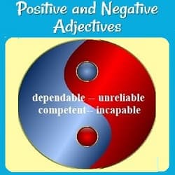 a blue & red yin-yang symbol with the words 'dependable' and 'competent' written on the blue side, and opposite each, on the red side: 'unreliable' & 'incapable.'